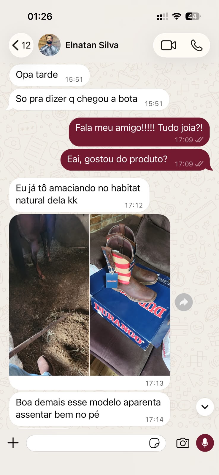 Cliente American Boots: assenta bem no pe