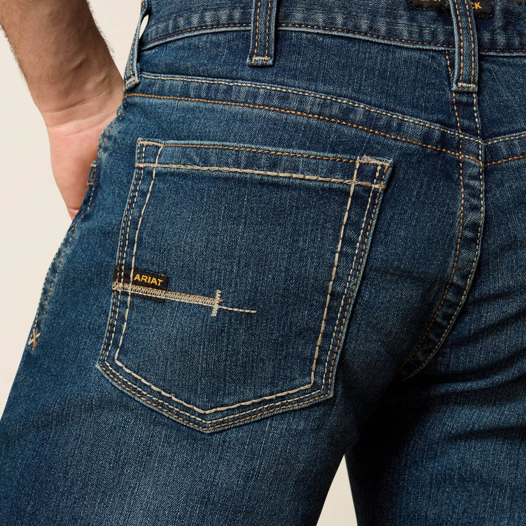 Calça Jeans Ariat | Rebar M4 Relaxed DuraStretch Edge, Boot Cut (10016220)