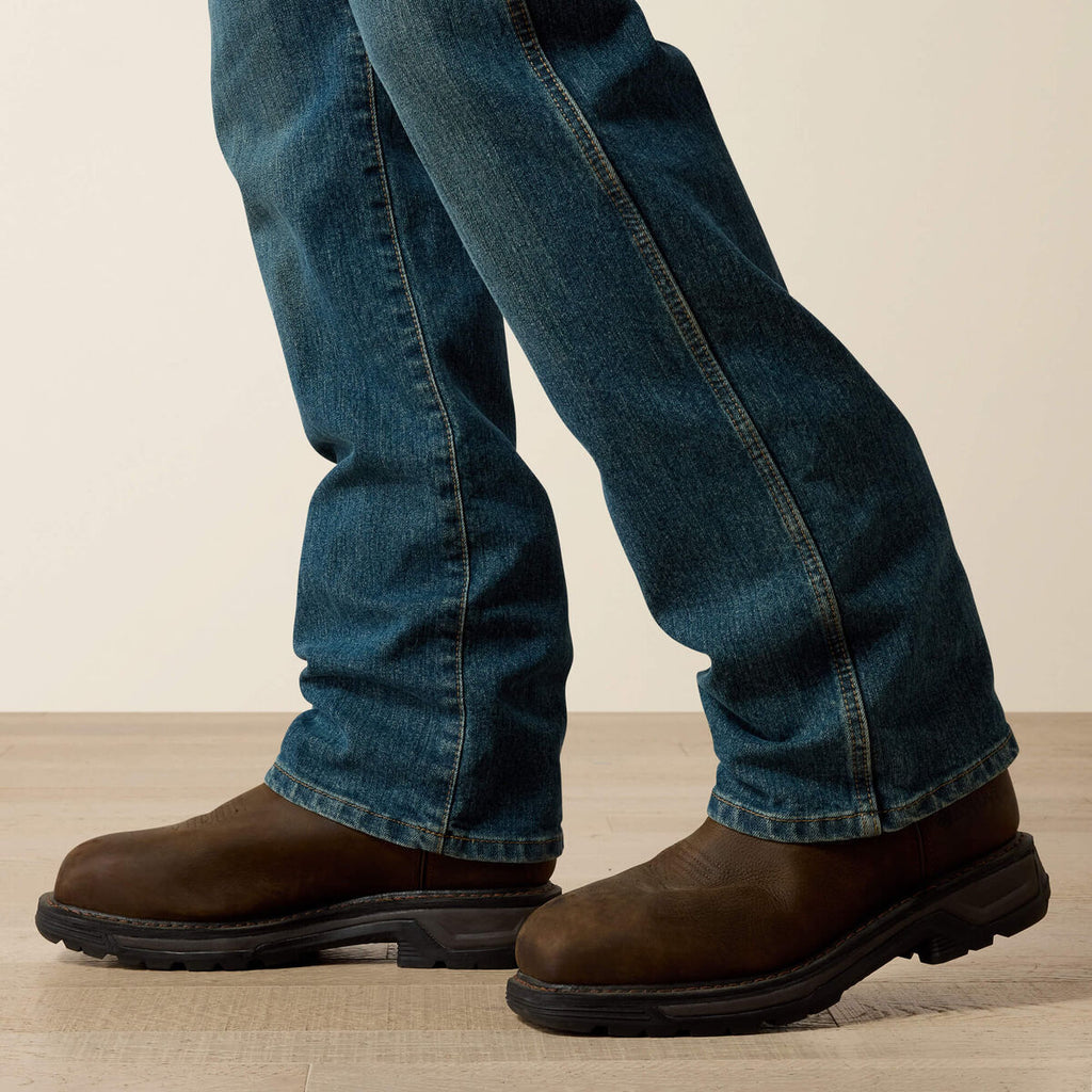Calça Jeans Ariat | Rebar M4 Relaxed DuraStretch, Boot Cut (10016221)