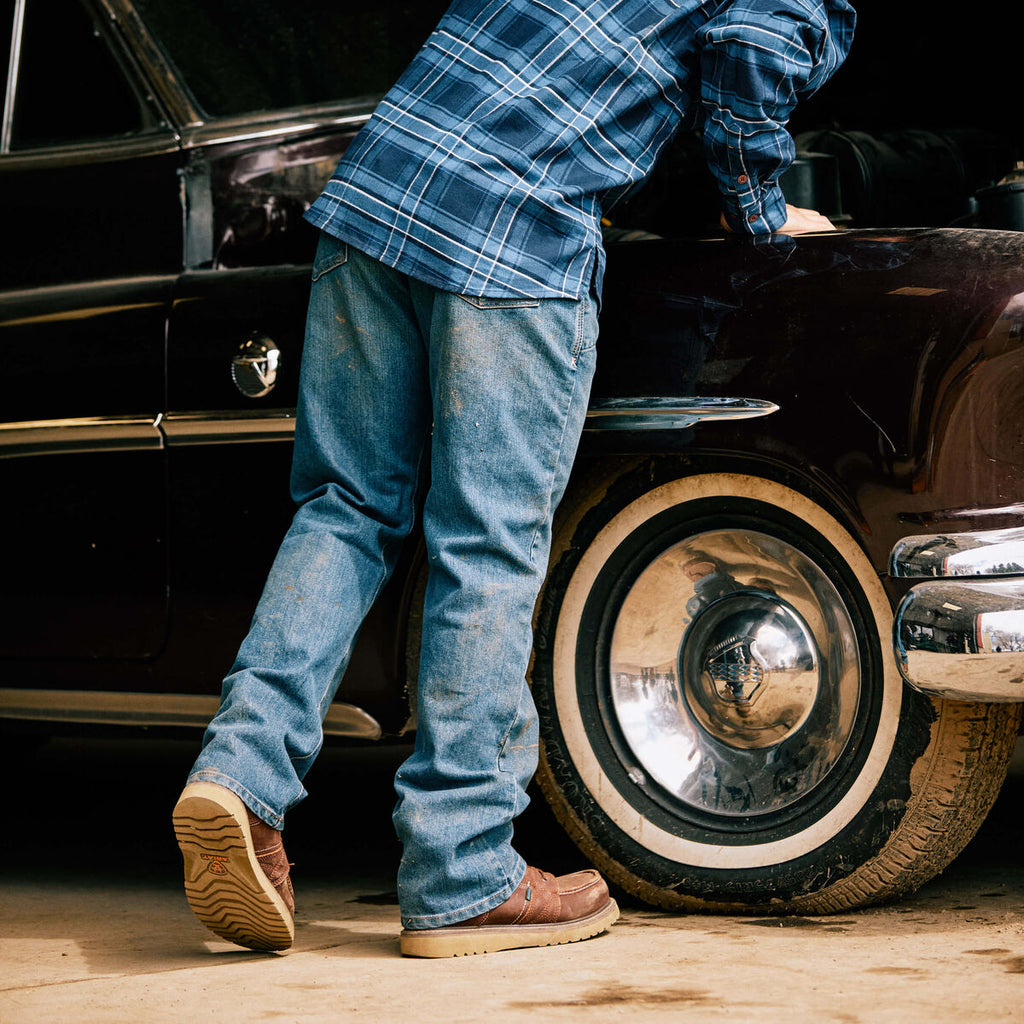 Calça Jeans Ariat | Rebar M4 Relaxed DuraStretch, Boot Cut (10016221)