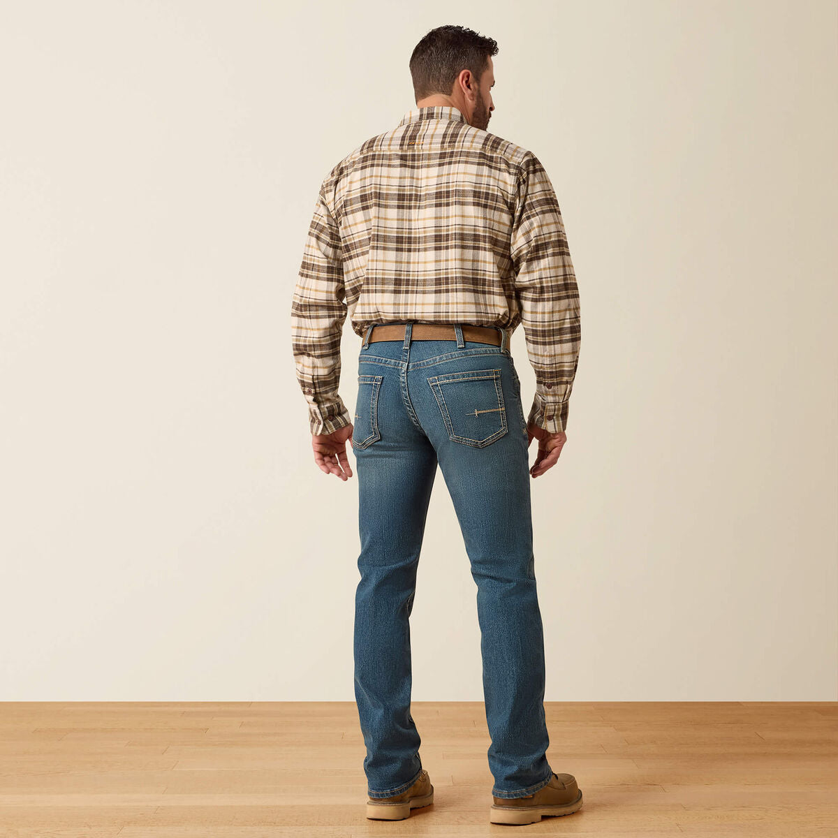 Calça Jeans Ariat Rebar M5 Slim Straight Ironside