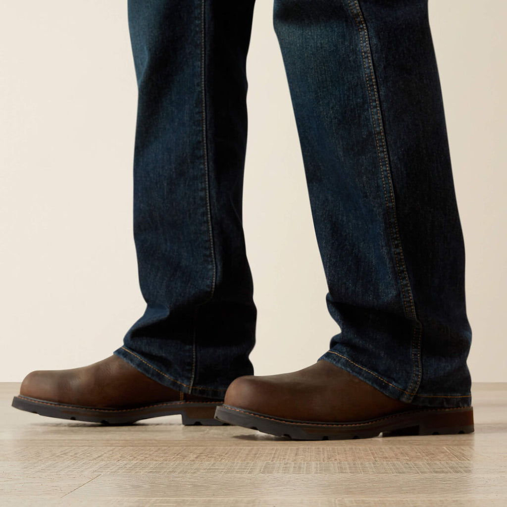 Calça Jeans Ariat Rebar M5 Slim Straight Blackstone