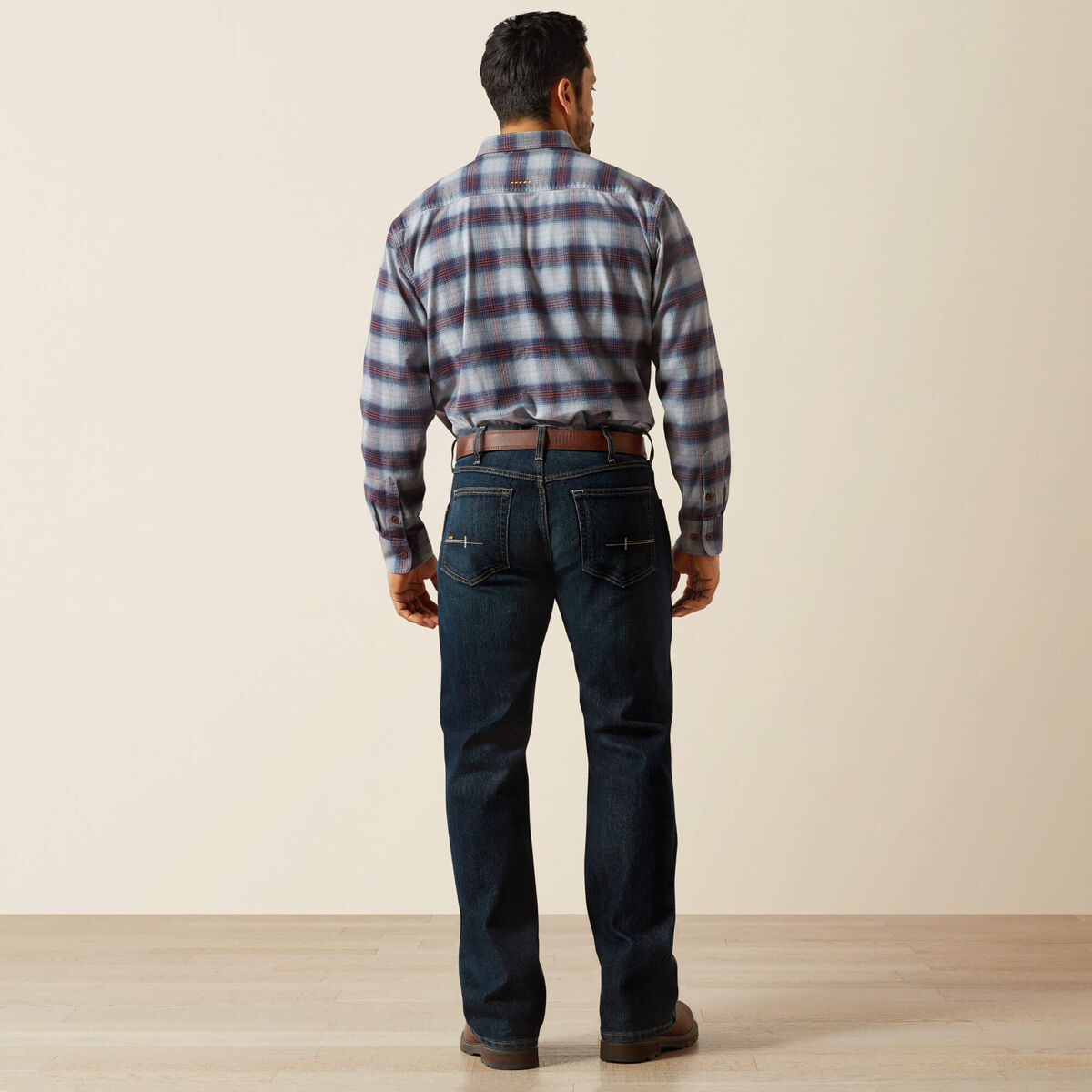 Calça Jeans Ariat Rebar M5 Slim Straight Blackstone
