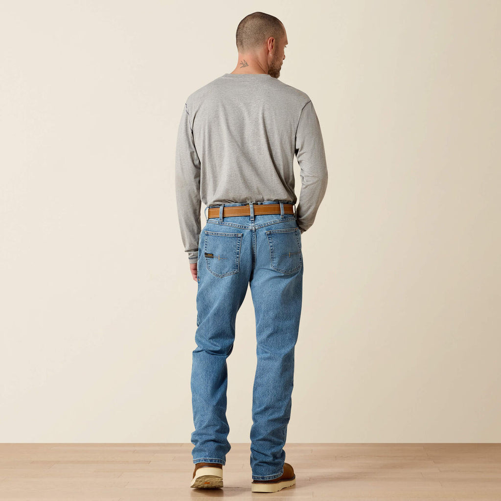Calça Jeans Ariat | Rebar M4 Relaxed DuraStretch, Boot Cut (10016221)