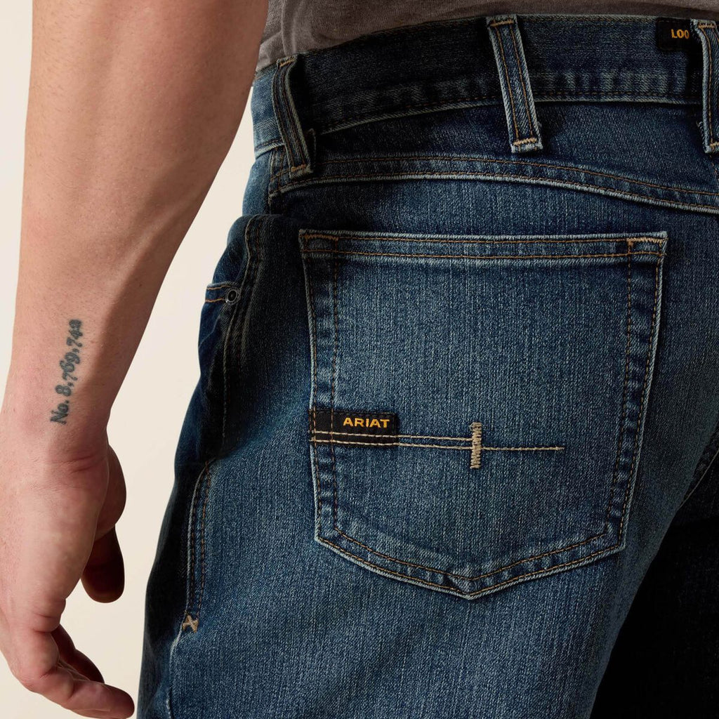 Calça Jeans Ariat | Rebar M3 Loose DuraStretch, Straight Leg (10022605)