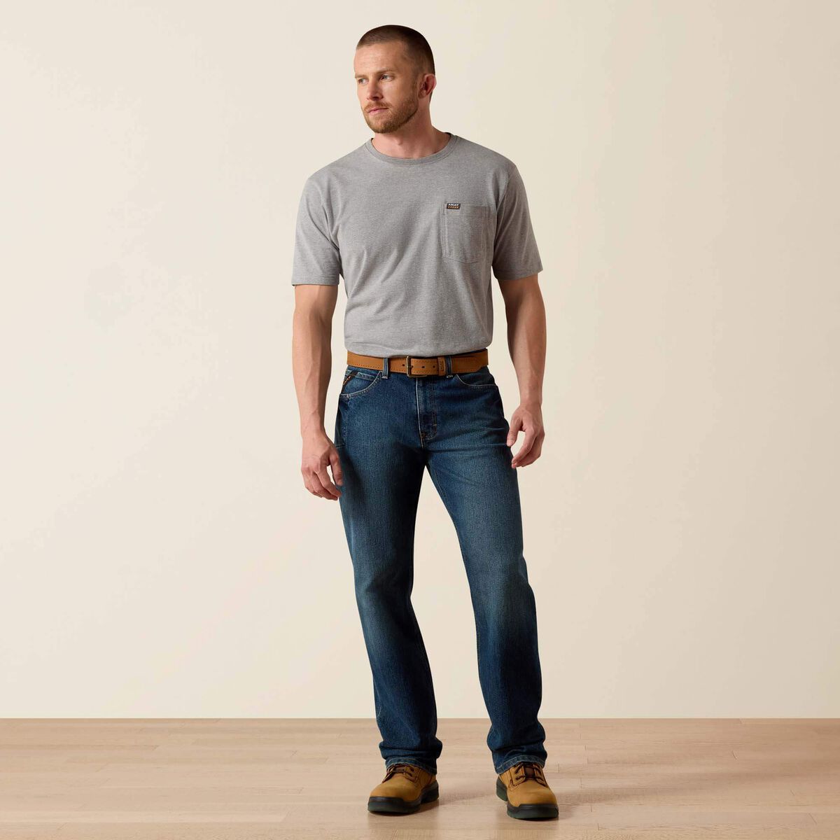 Calça Jeans Ariat | Rebar M3 Loose DuraStretch, Straight Leg (10022605)