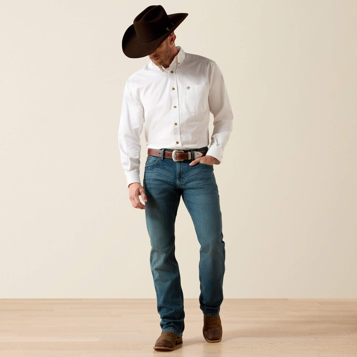 Calça Jeans Ariat | M4 Stretch Legacy, Boot Cut (10022676)