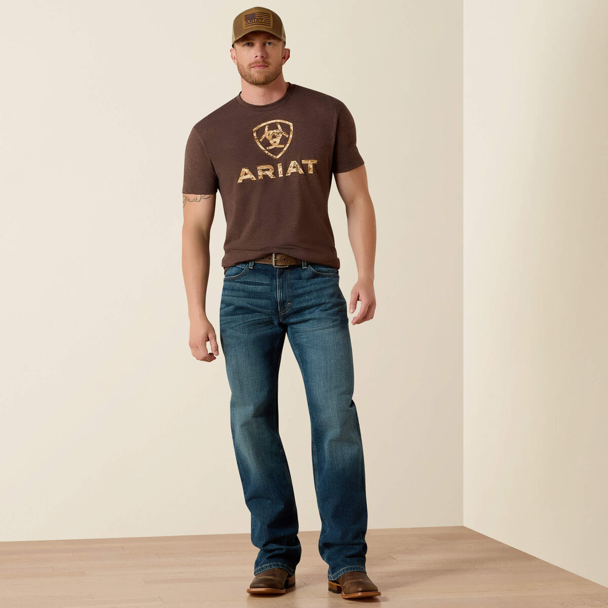 Calça Jeans Ariat | M4 Stretch Legacy, Boot Cut (10022676)