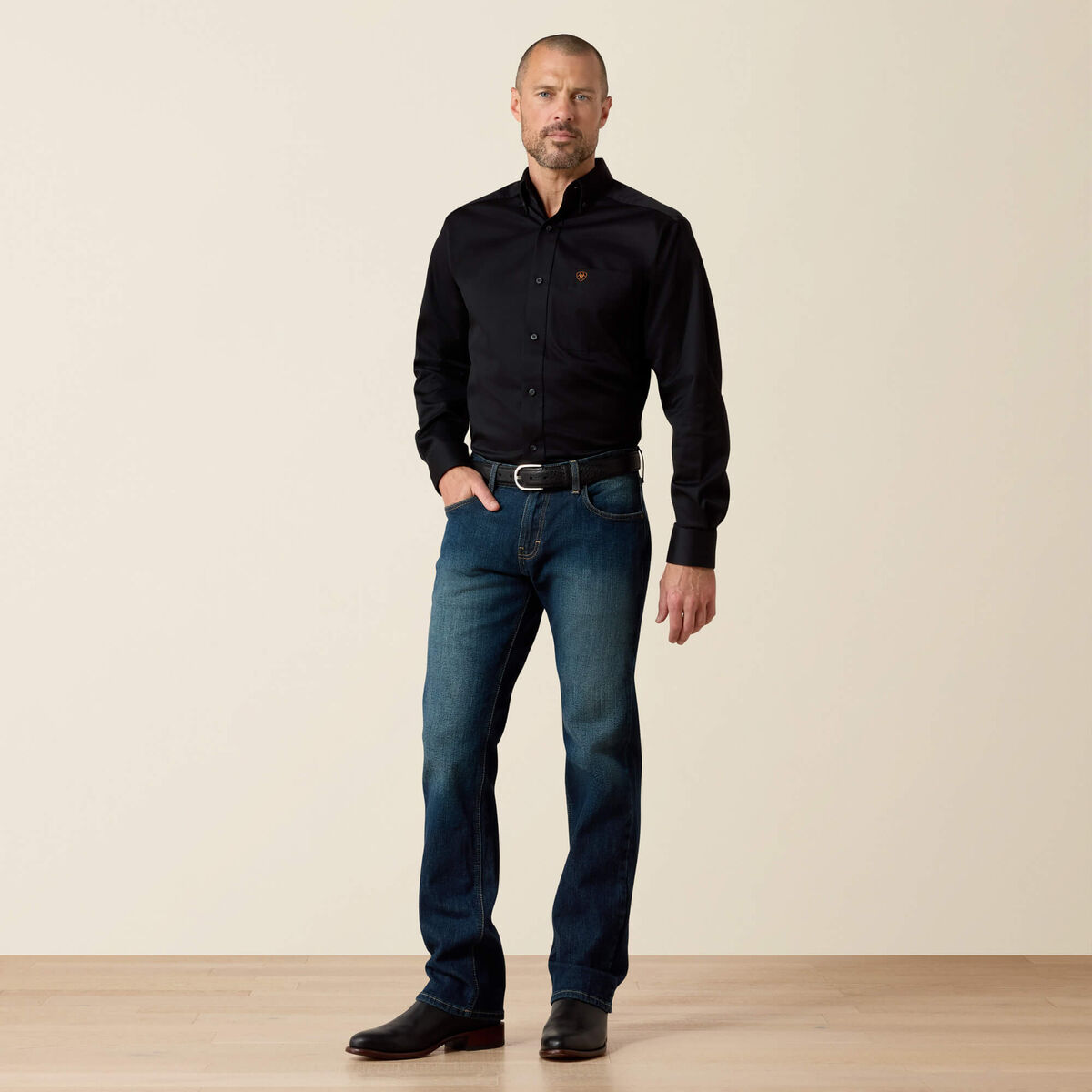 Calça Jeans Ariat | M7 Rocker Stretch Legacy Stackable Fremont, Boot Cut Slim (10026041)