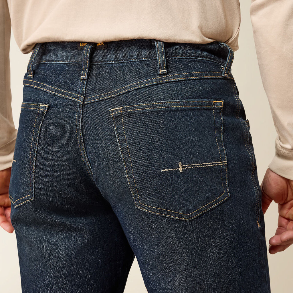 Calça Jeans Ariat | Rebar M4 Relaxed DuraStretch, Straight Leg (10058799)