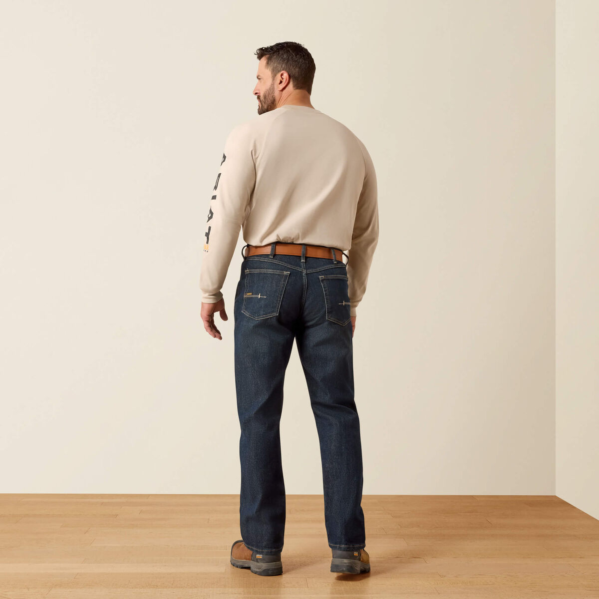 Calça Jeans Ariat | Rebar M4 Relaxed DuraStretch, Straight Leg (10058799)