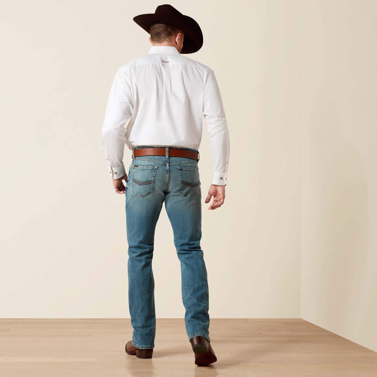 Calça Jeans Ariat M4 Stretch Legacy Stackable Straight Leg Sawyer