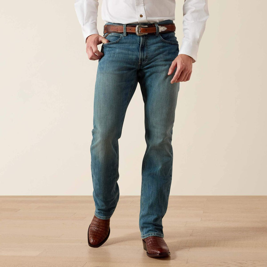 Calça Jeans Ariat M4 Stretch Legacy Stackable Straight Leg Sawyer