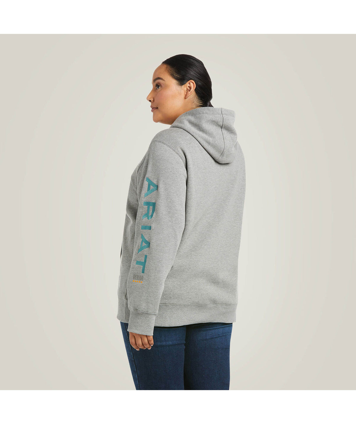 Cinza mesclado - modelo plus costas