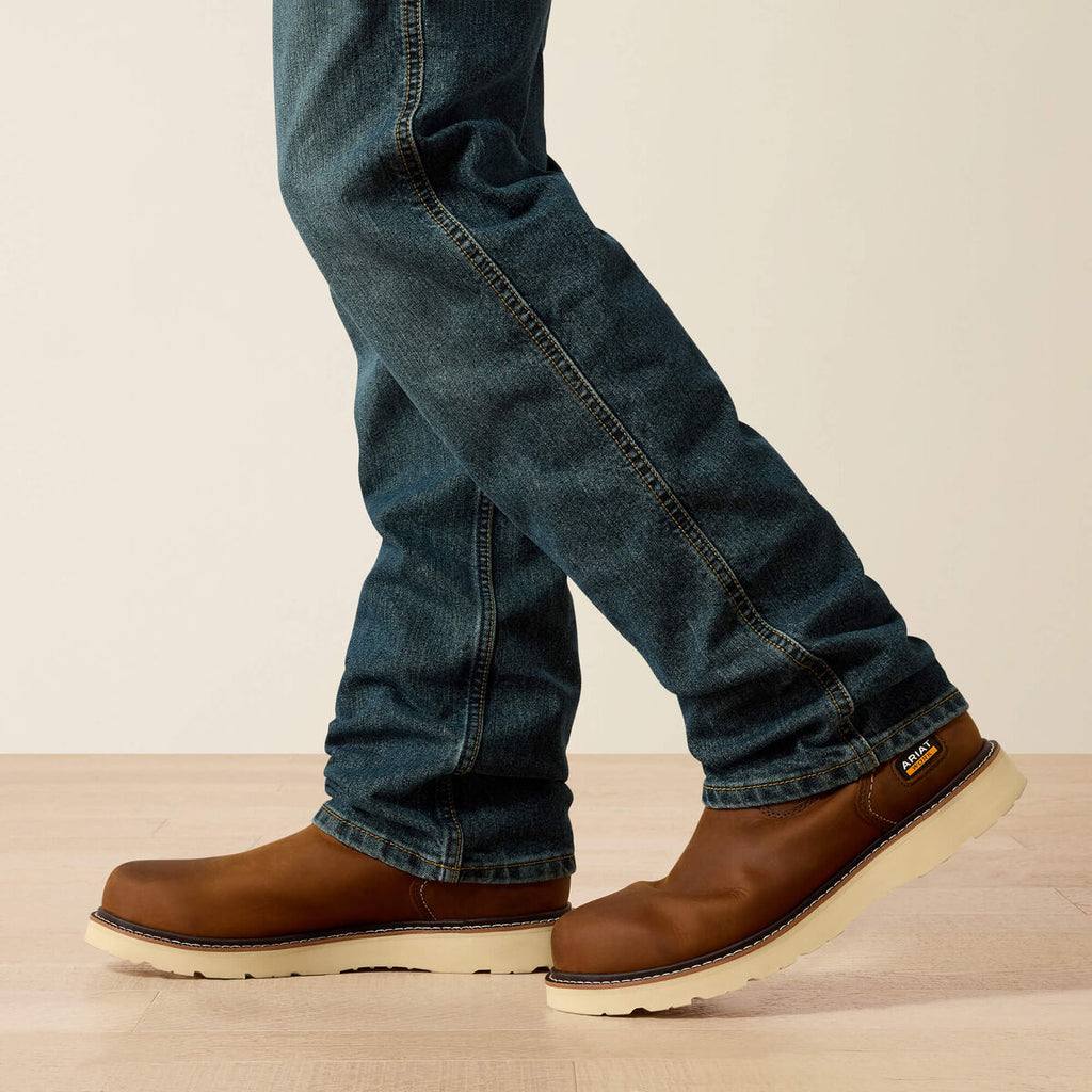 Calça Jeans Ariat | Rebar M7 Slim DuraStretch Workhorse McCoy, Reta Slim (10039287)