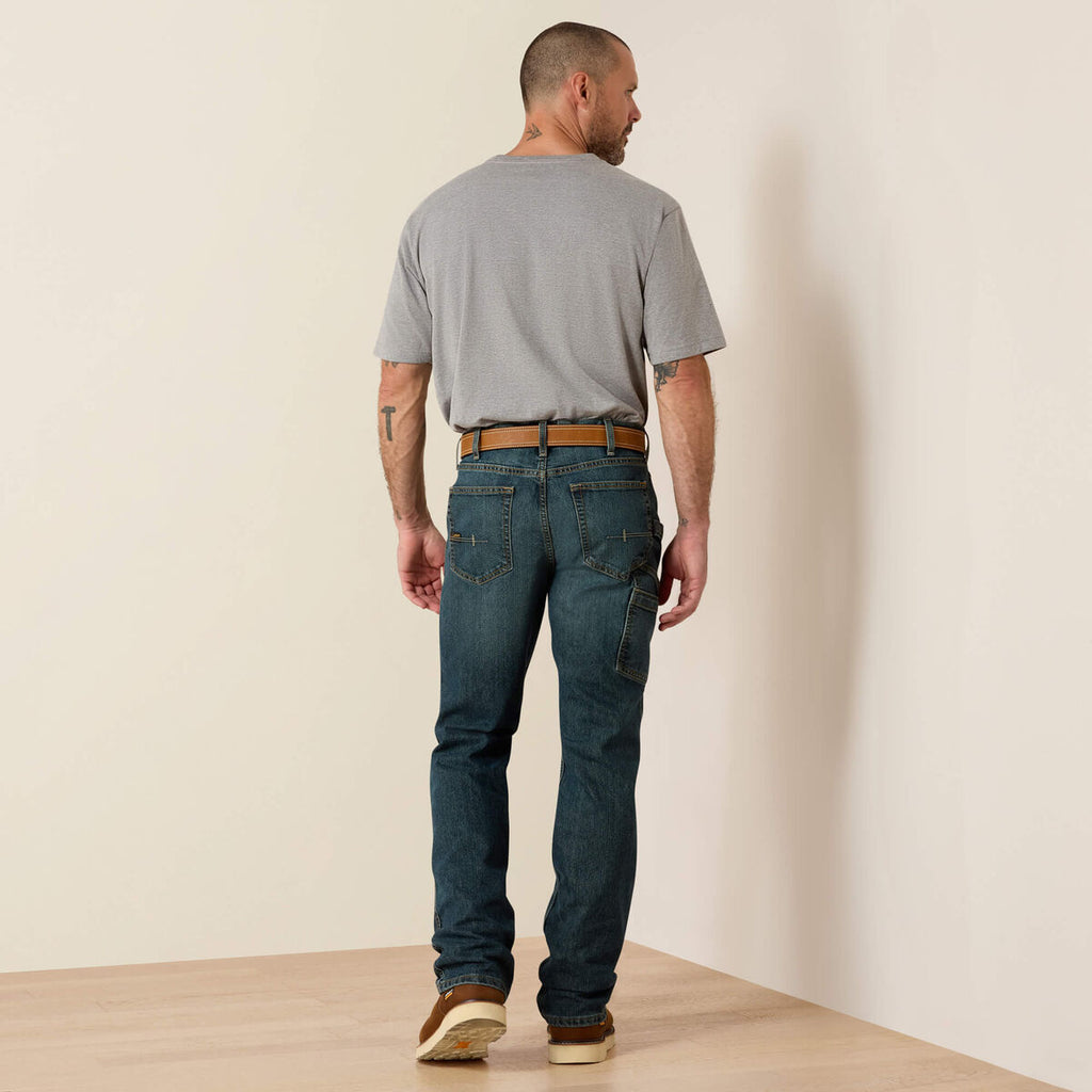 Calça Jeans Ariat | Rebar M7 Slim DuraStretch Workhorse McCoy, Reta Slim (10039287)