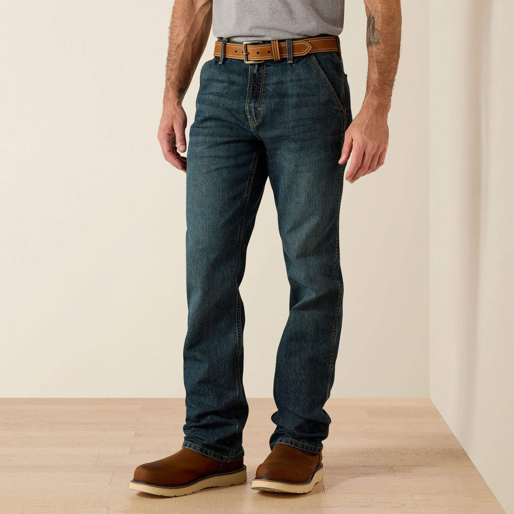 Calça Jeans Ariat | Rebar M7 Slim DuraStretch Workhorse McCoy, Reta Slim (10039287)