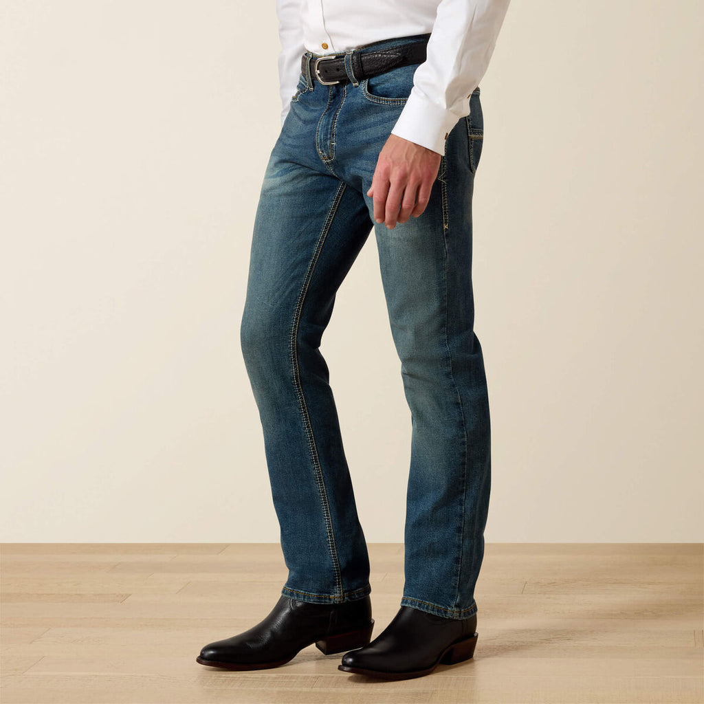 Calça Jeans Ariat | M8 Modern Sebastian Grafton, Slim Reta (10039625)