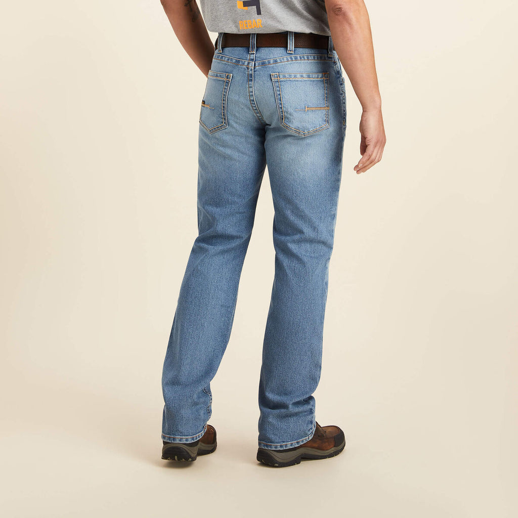 Calça Jeans Ariat Rebar M5 Straight DuraStretch Edge Merced