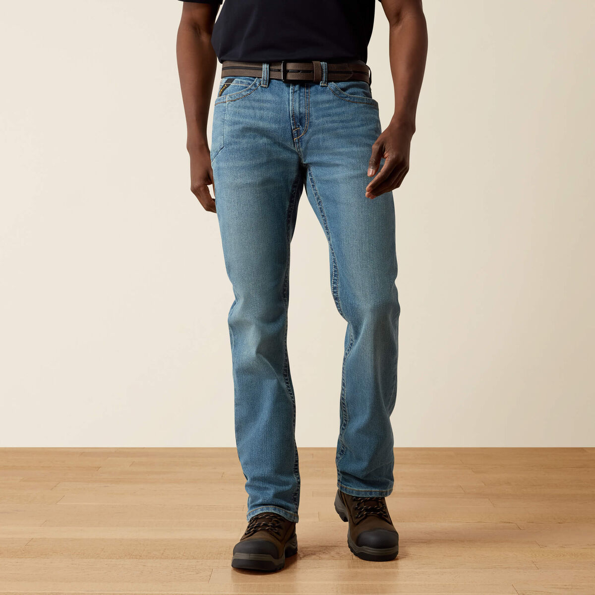 Calça Jeans Ariat | Rebar M7 Slim Rail DuraStretch Breaker, Reta Slim (10051852)