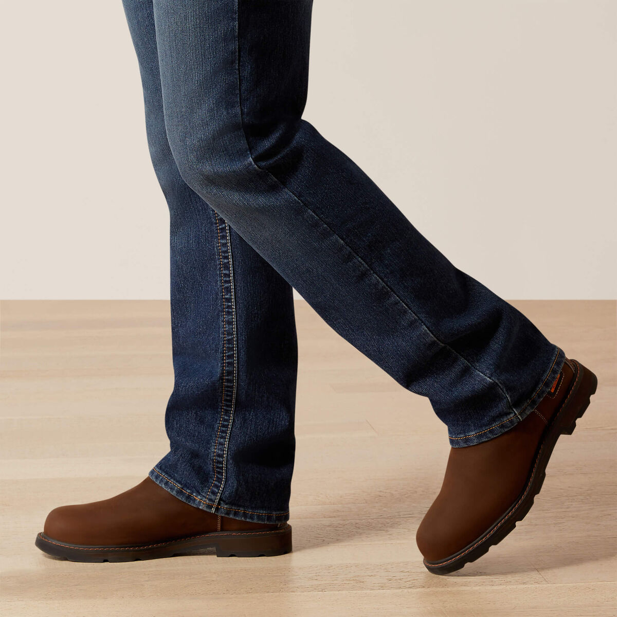 Calça Jeans Ariat Rebar M5 Straight Rail DuraStretch Encinitas