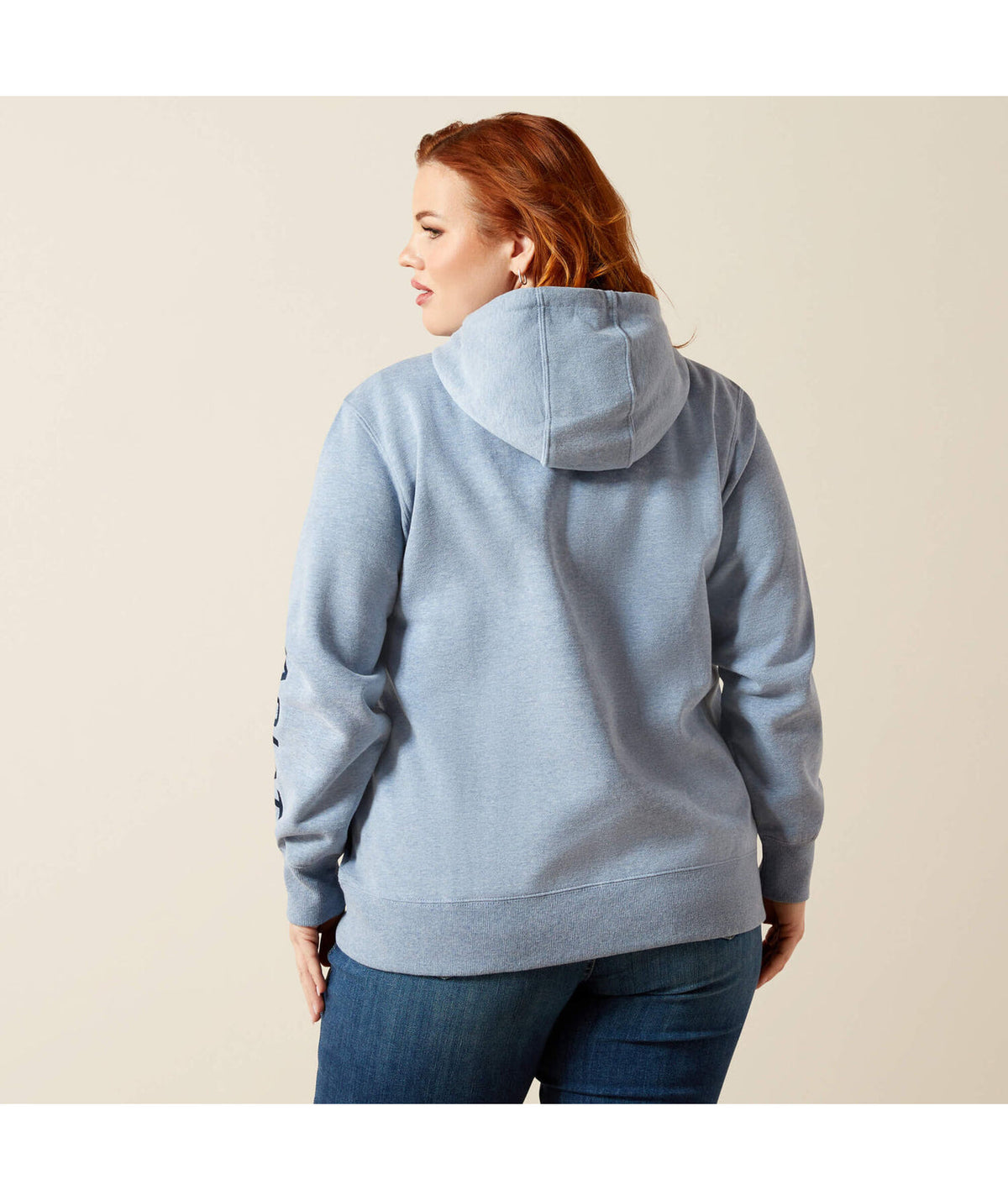 Índigo vintage mesclado - modelo plus costas