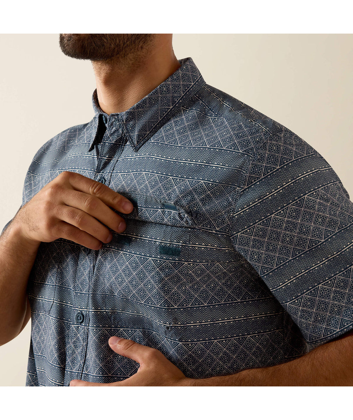 Azul-jeans escuro - detalhe