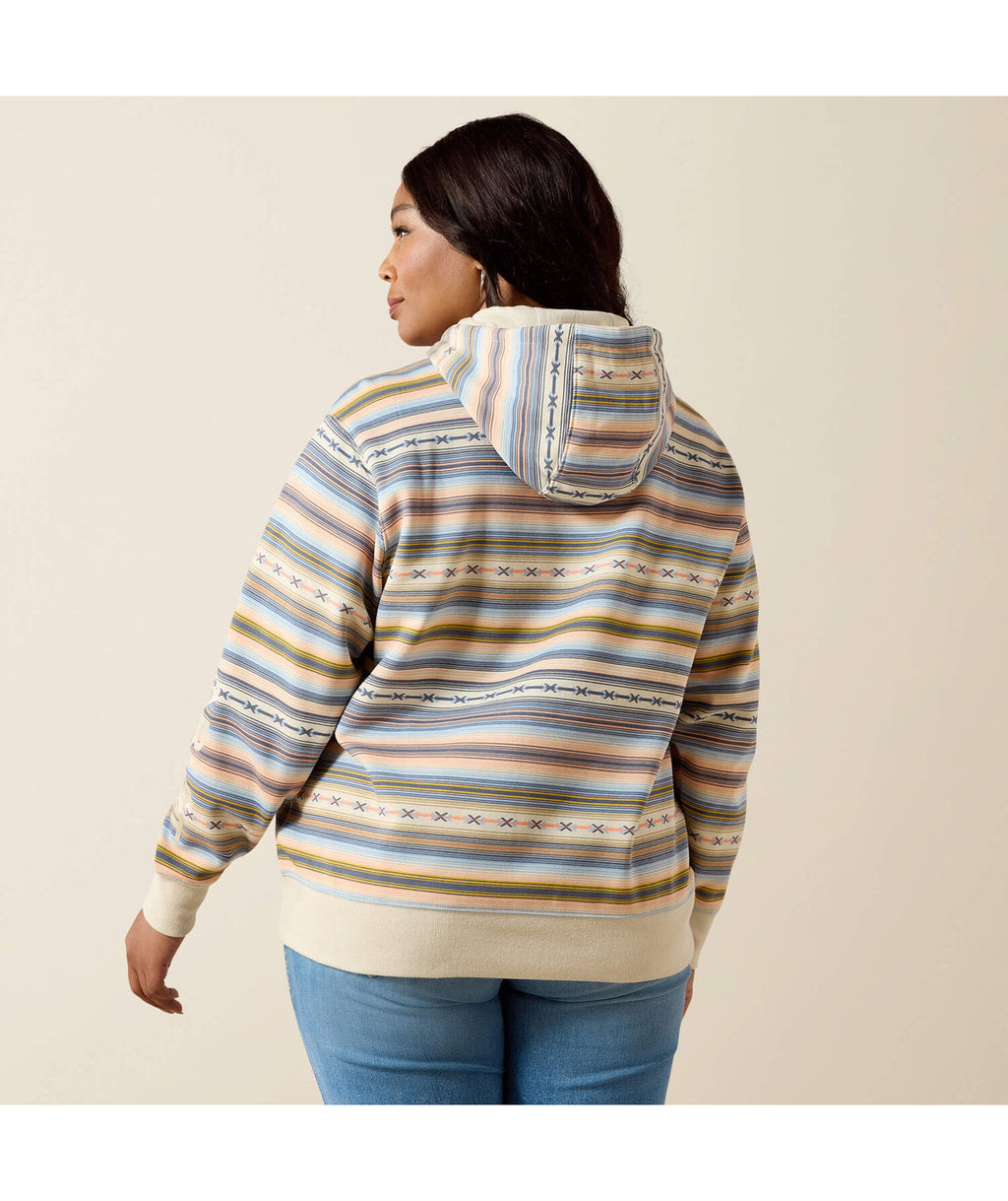 Serape multicolorido - modelo plus costas