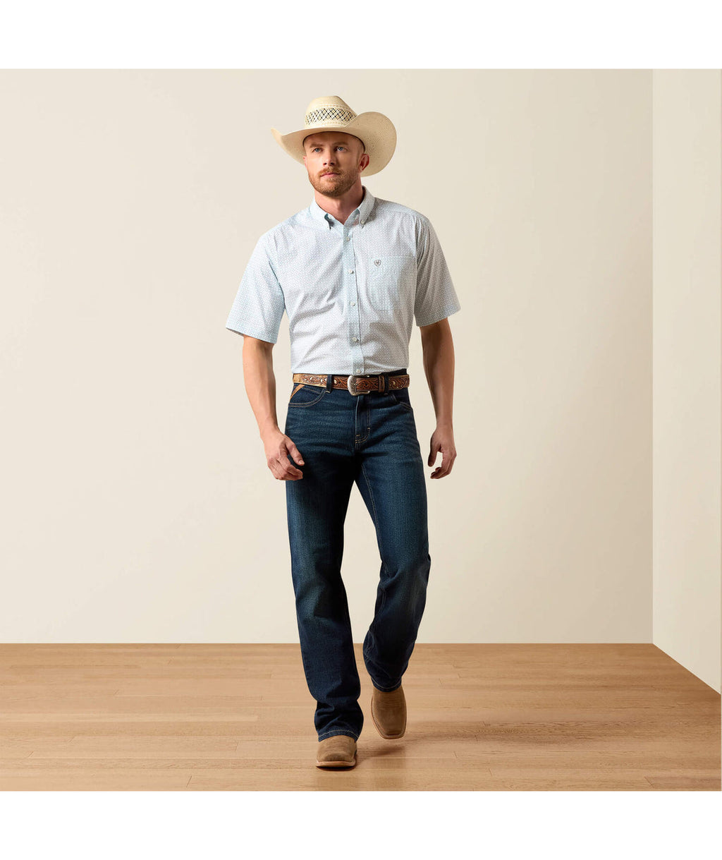 Branco multi geométrico - detalhe
