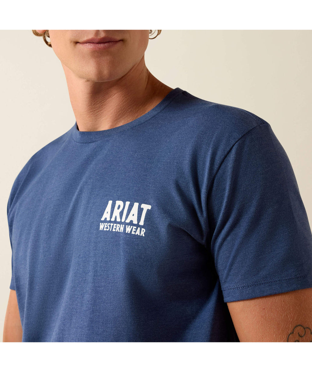 Azul-marinho mesclado - detalhe 6
