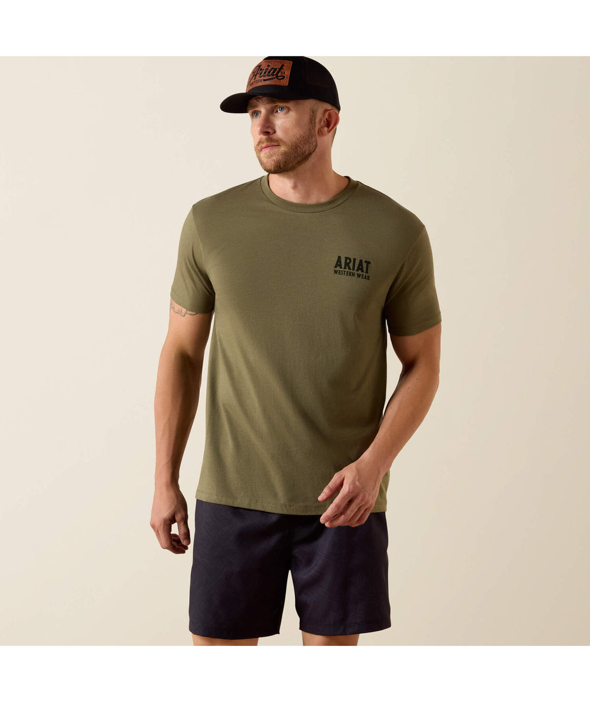Verde-militar mesclado - frente