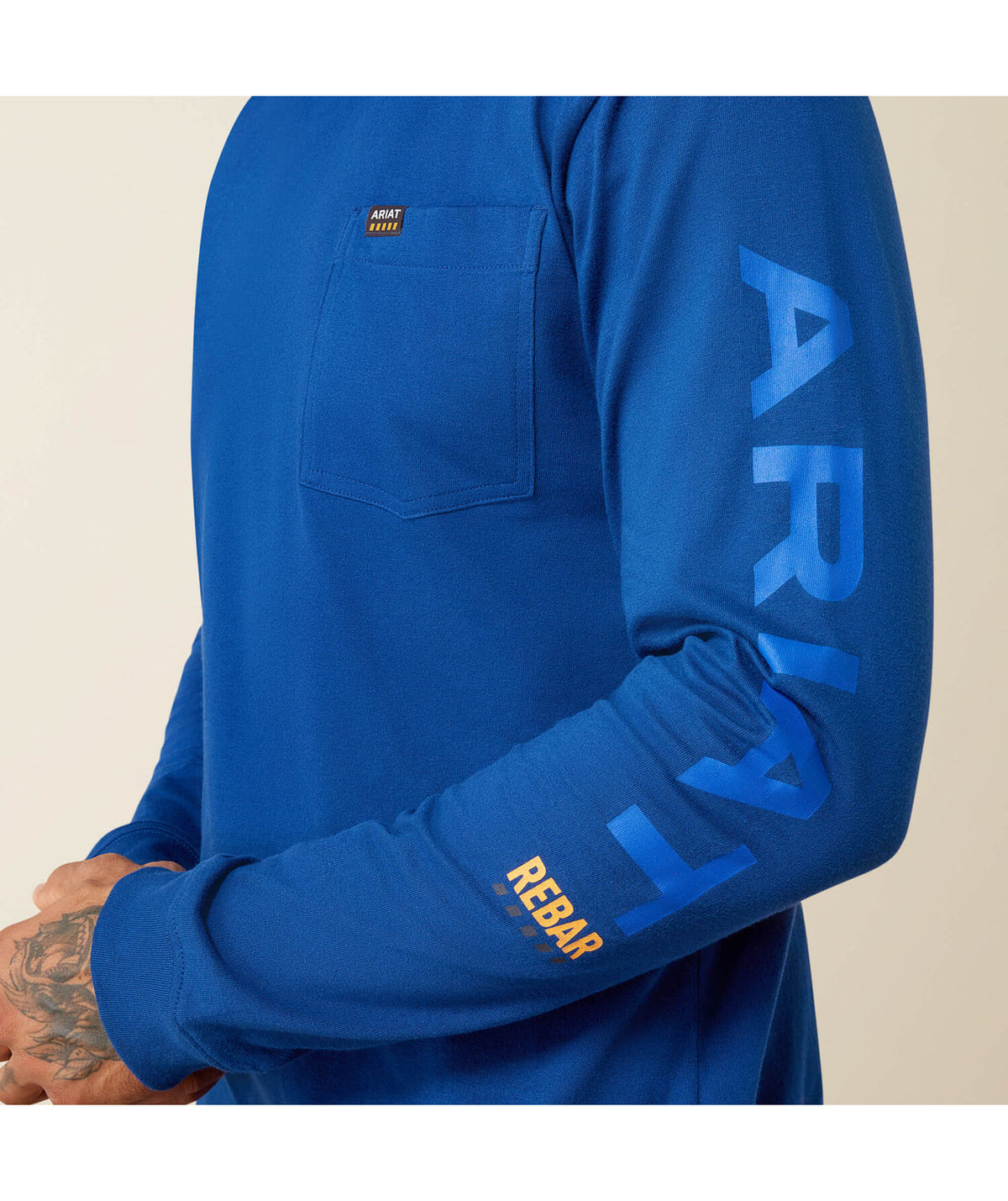 Azul-marinho peônia e azul náutico - detalhe