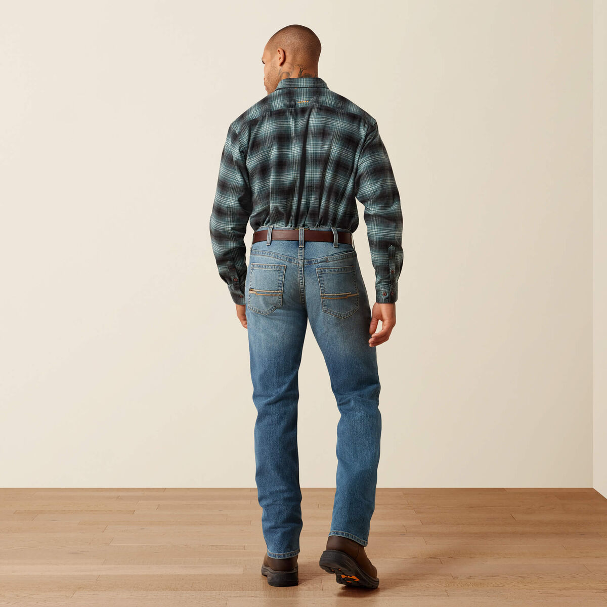 Calça Jeans Ariat | Rebar M2 Rail DuraStretch, Boot Cut (10079222)