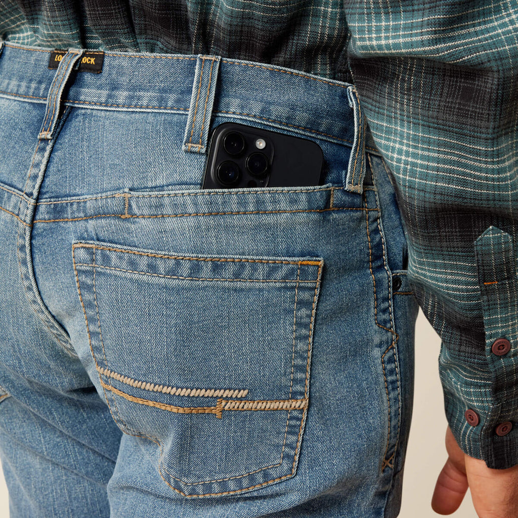 Calça Jeans Ariat | Rebar M2 Rail DuraStretch, Boot Cut (10079222)
