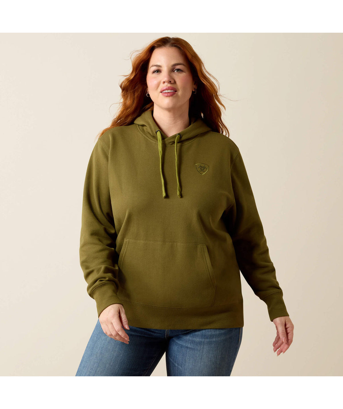 Verde-musgo - modelo plus frente