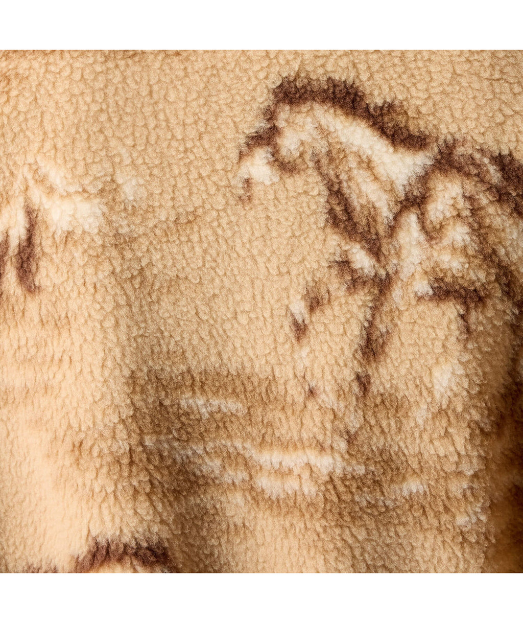 Estampa Wild Horses e olho-de-tigre - detalhe