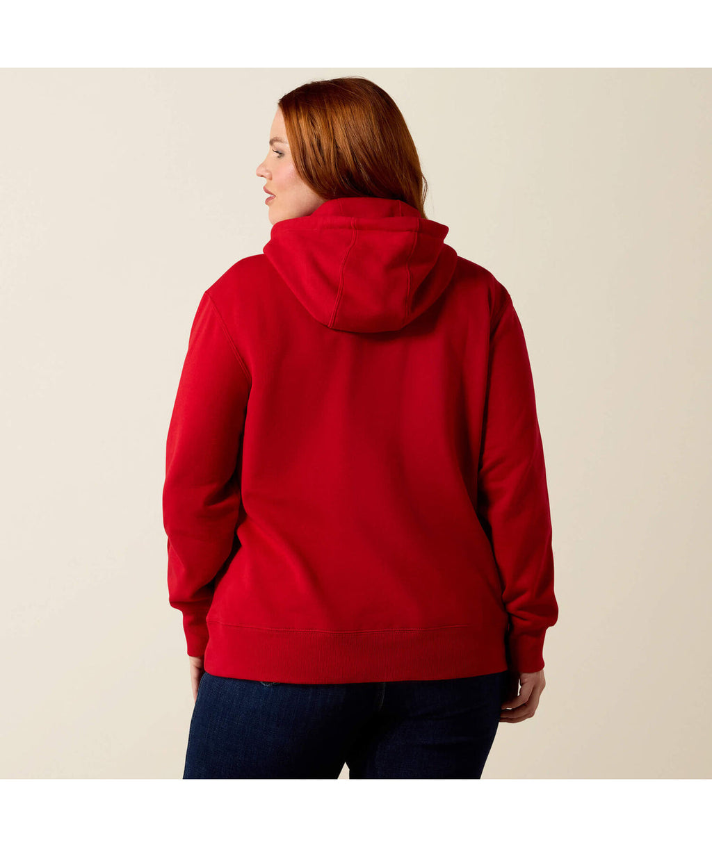 Vermelho Savvy - modelo plus costas