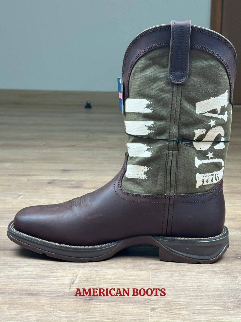 BOTA DURANGO REBEL, VERDE MILITAR — DDB0313.