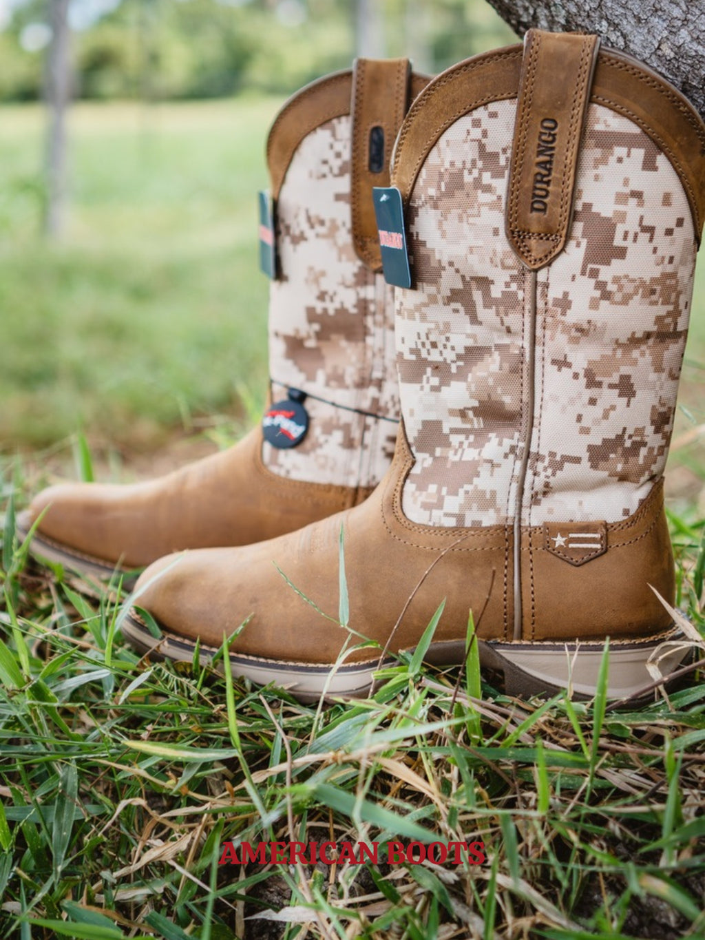 BOTA DURANGO REBEL, MILITAR c/ ABRIDOR DE GARRAFA — DDB0166.