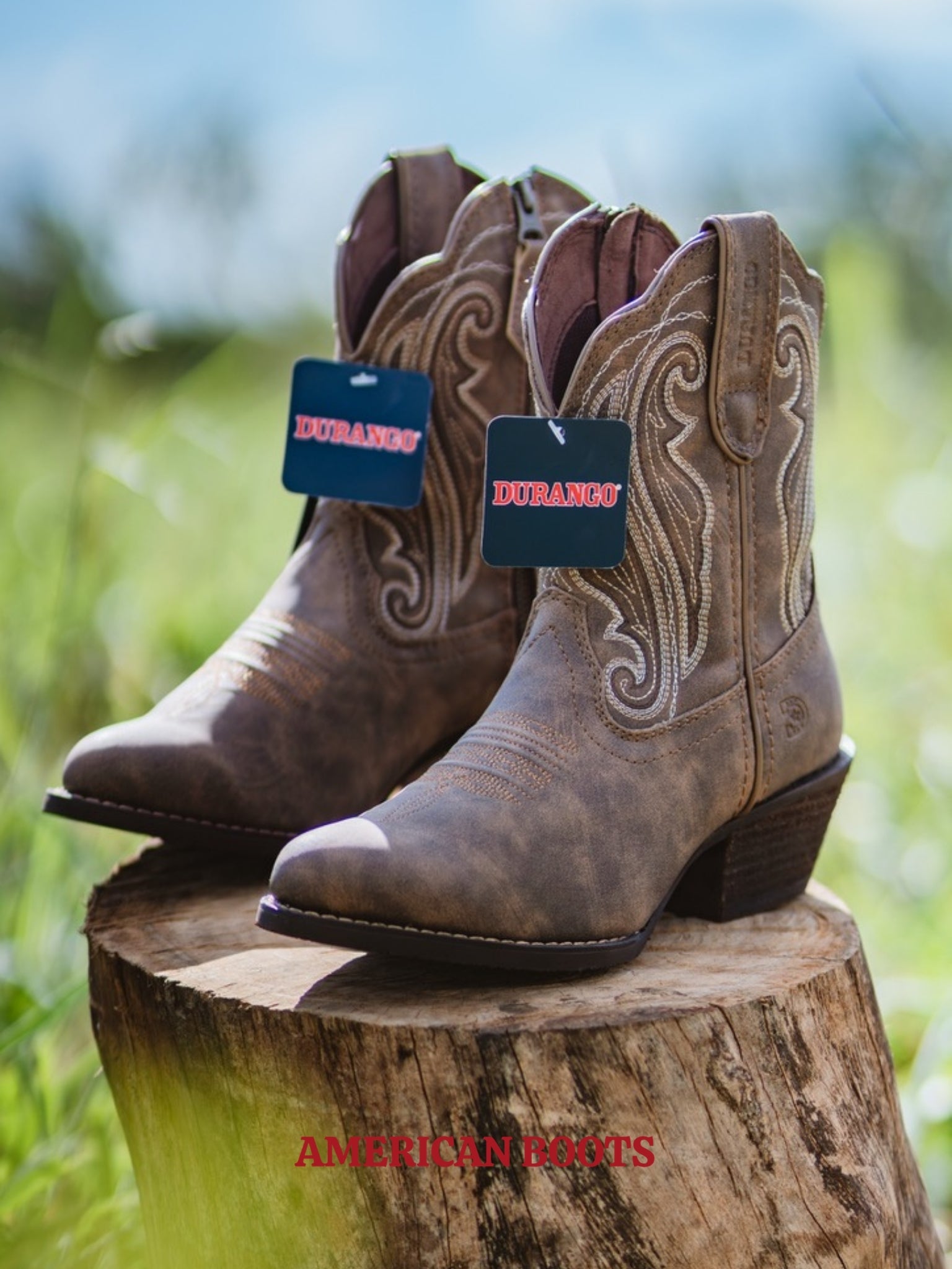 BOTA DURANGO CRUSH™ (FEMININA), CANO CURTO — DW0372.