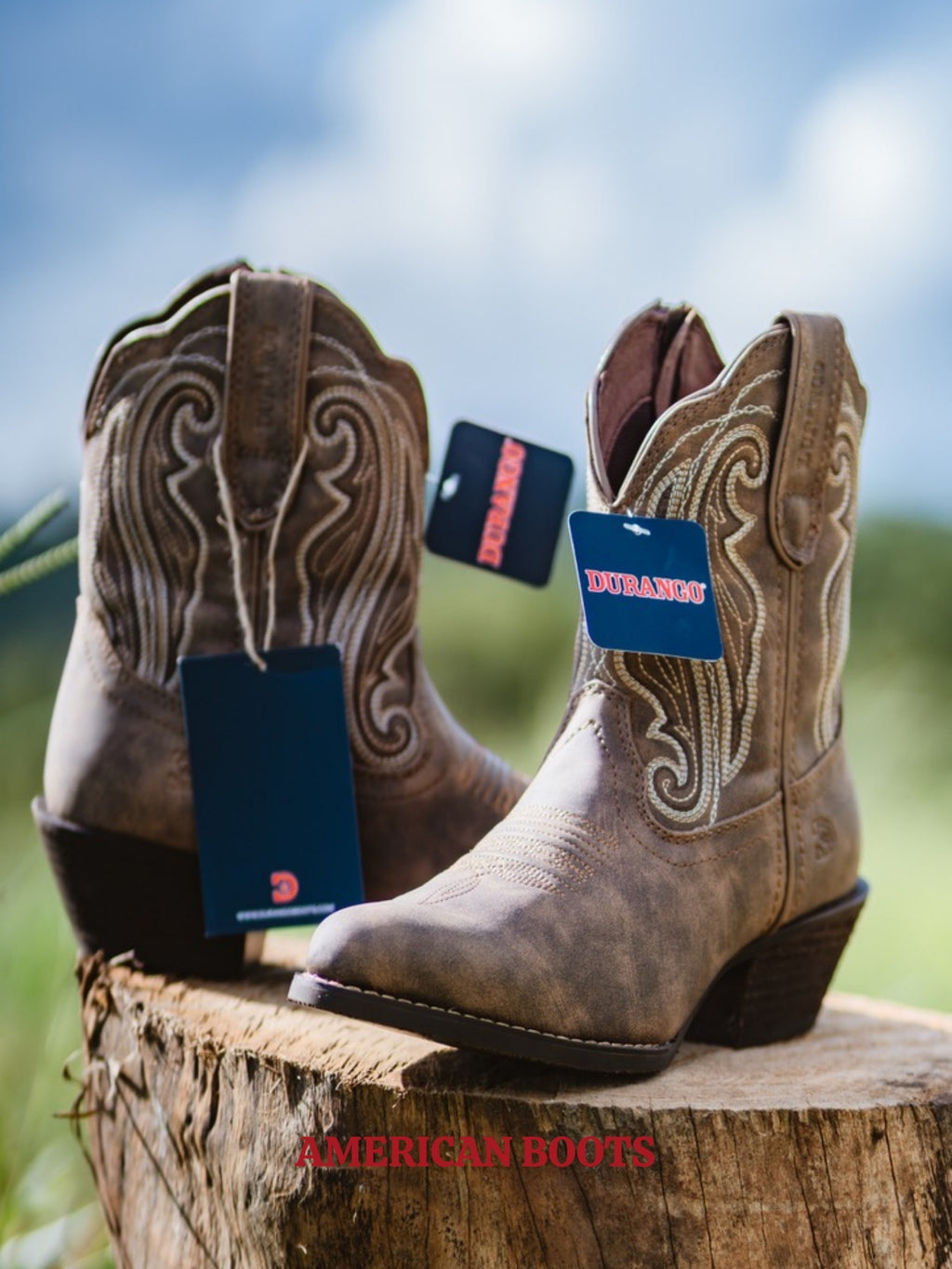 BOTA DURANGO CRUSH™ (FEMININA), CANO CURTO — DW0372.