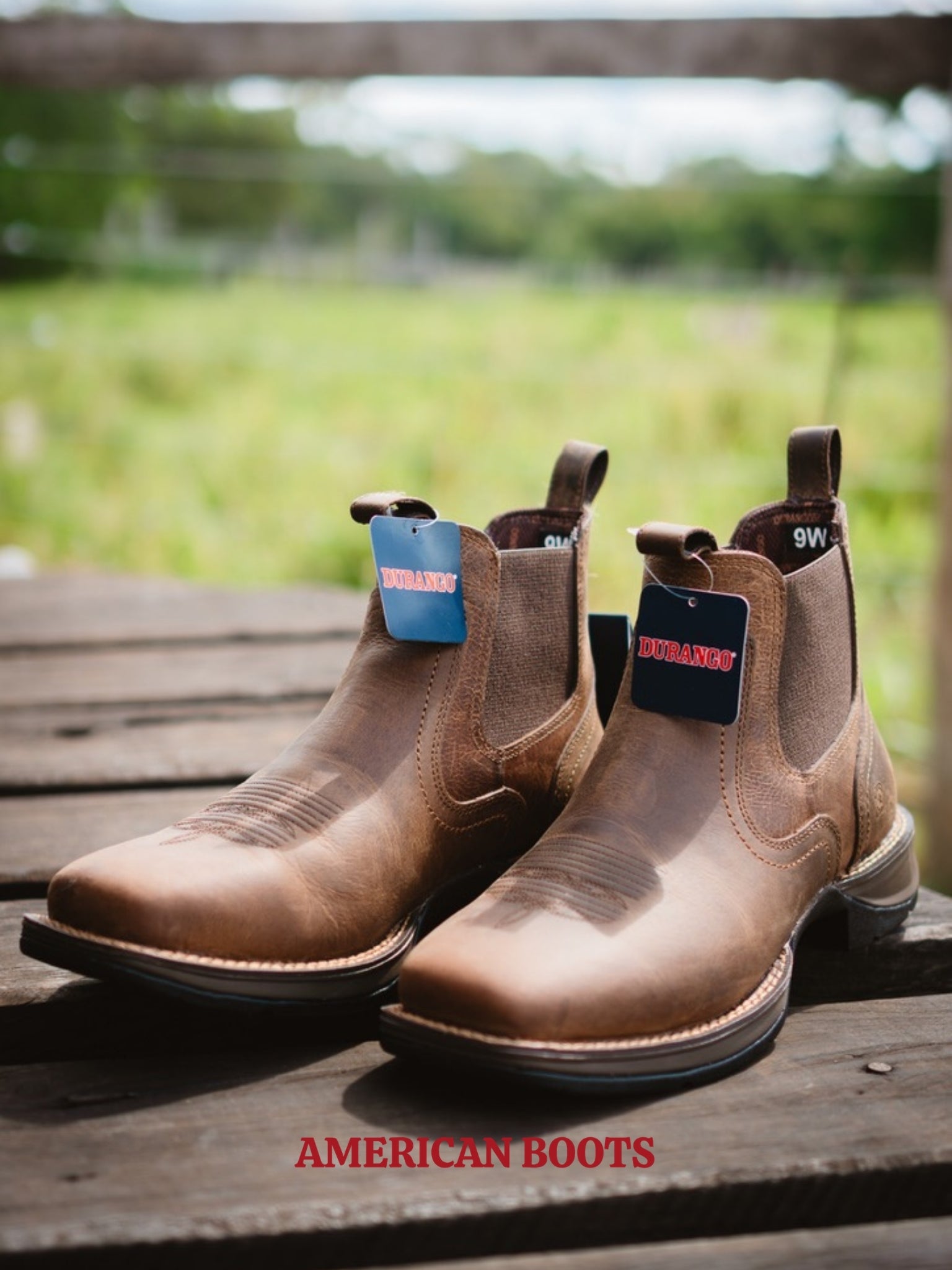BOTINA DURANGO REBEL, BICO QUADRADO — DDB0460.