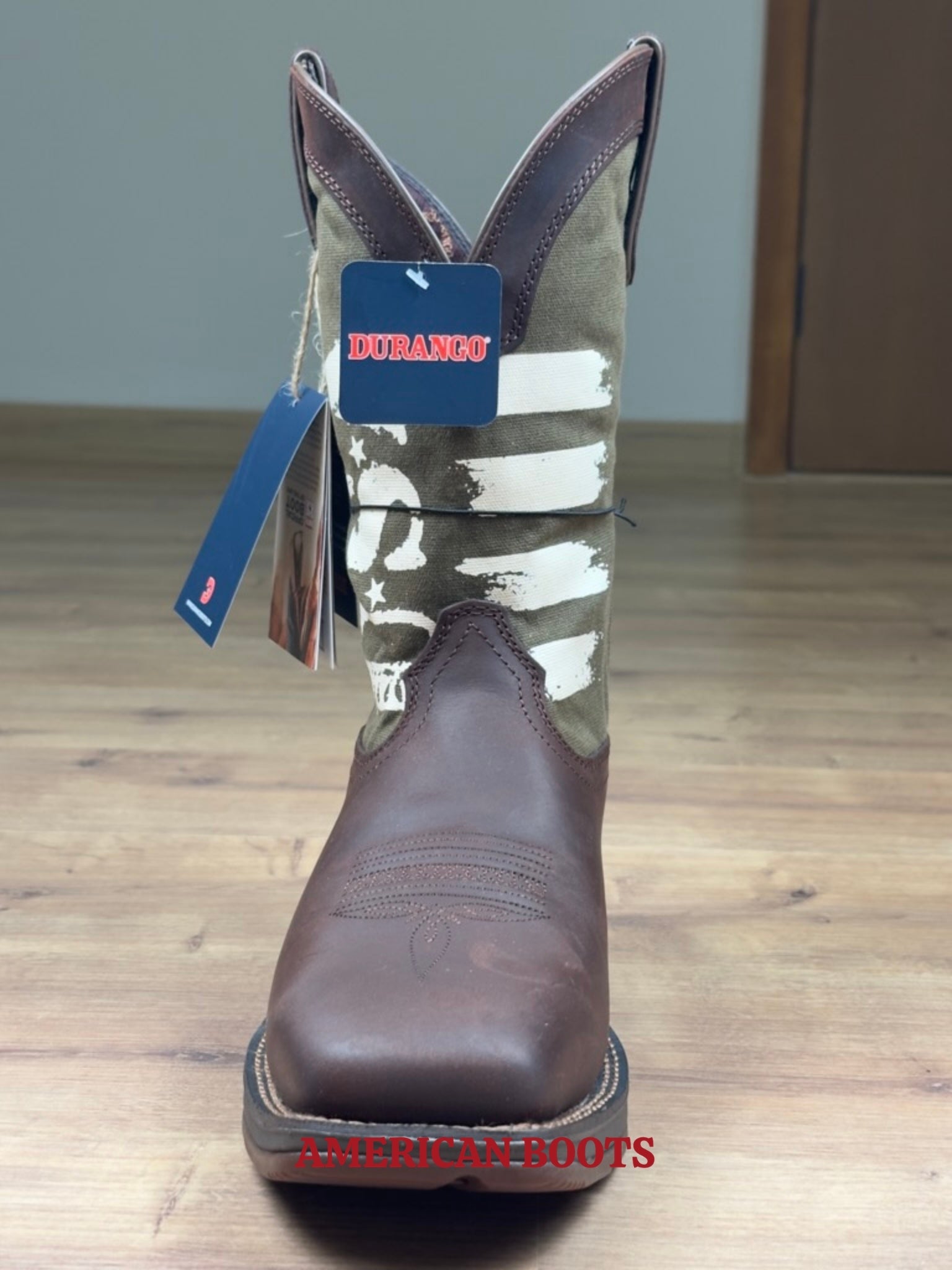BOTA DURANGO REBEL, VERDE MILITAR — DDB0313.