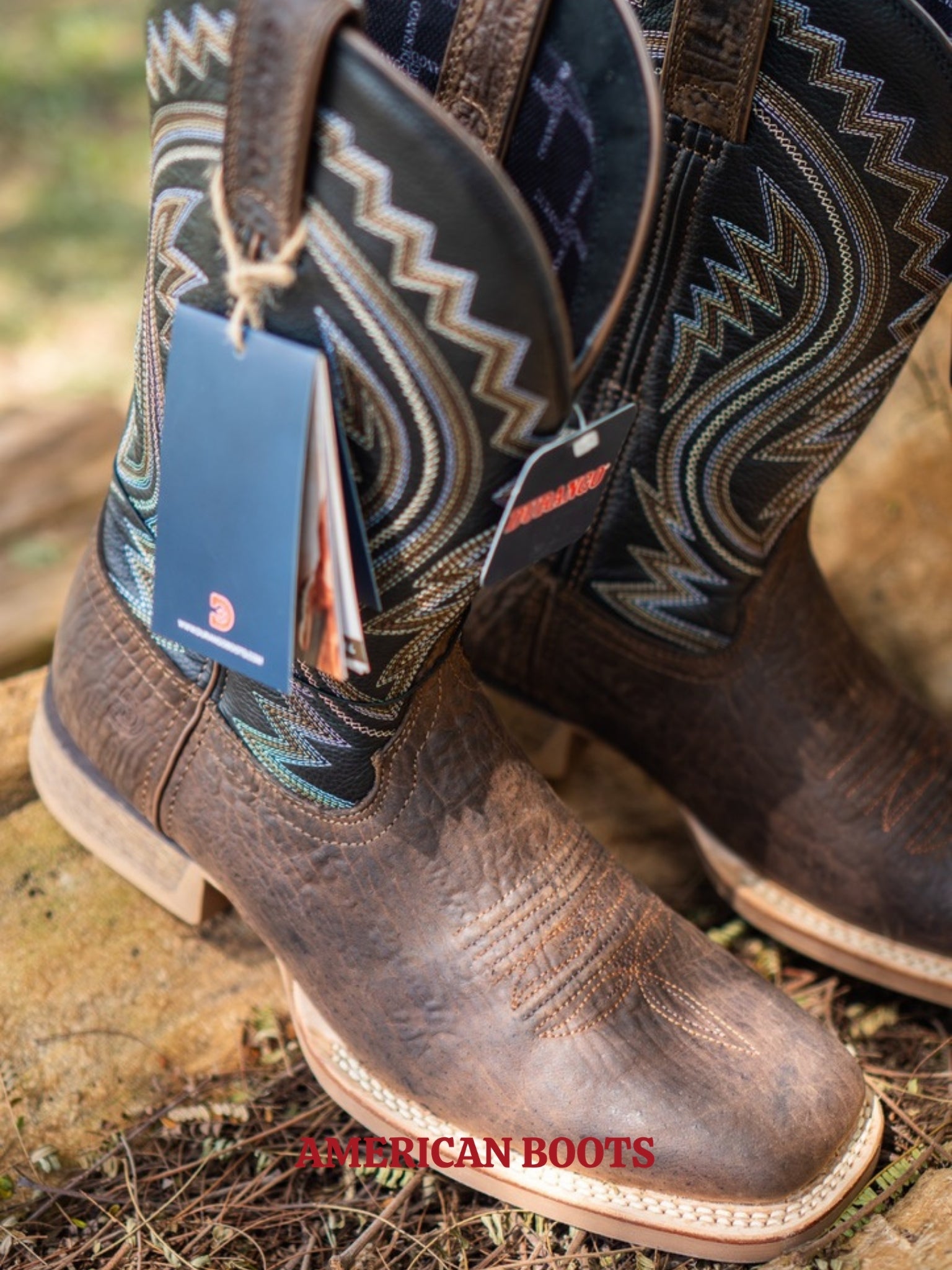 BOTA DURANGO REBEL PRO+, COURO DE CABEÇA PREMIUM — D0292.