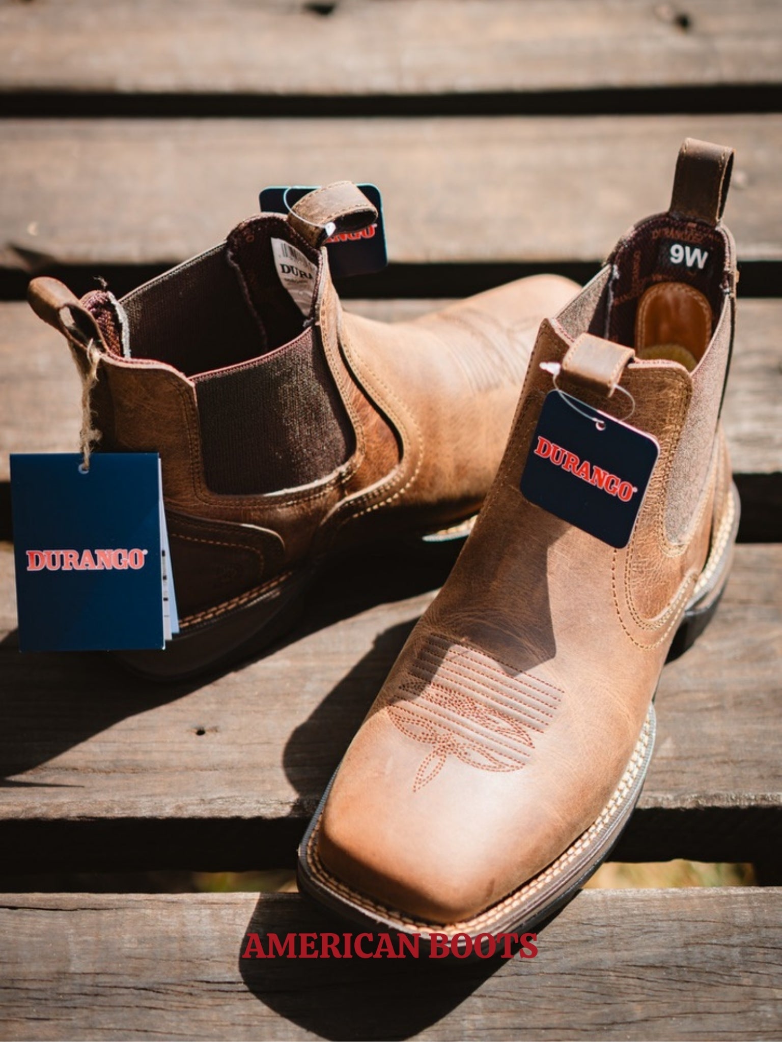 BOTINA DURANGO REBEL, BICO QUADRADO — DDB0460.