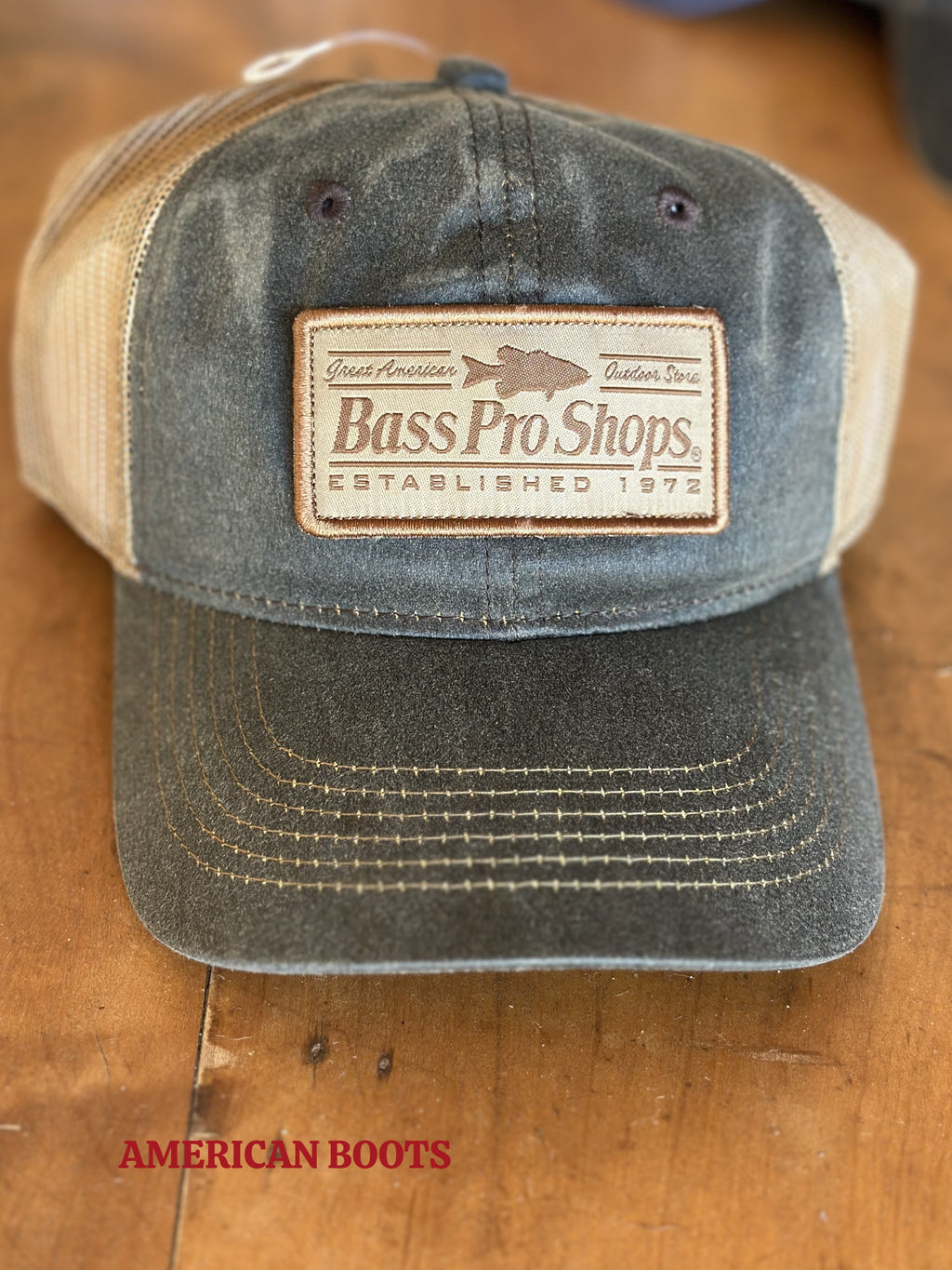 BONÉ BASS PRO SHOPS WORKWEAR MARROM BPS 101594491