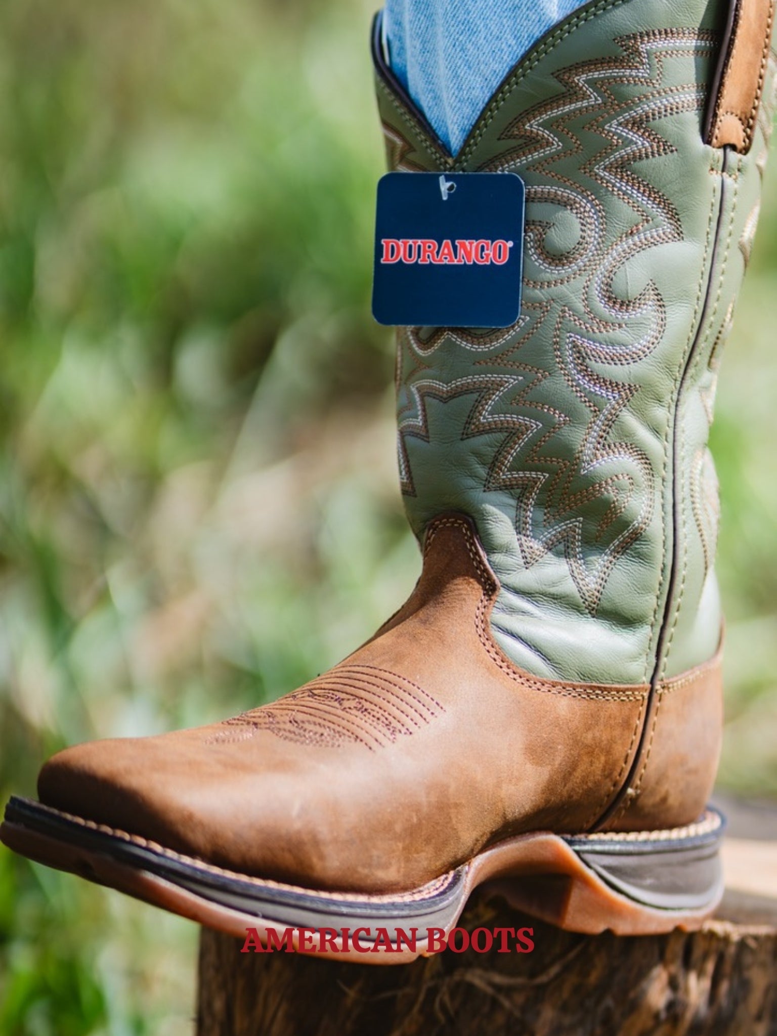 BOTA DURANGO REBEL, CACTO DO DESERTO — DB5416.
