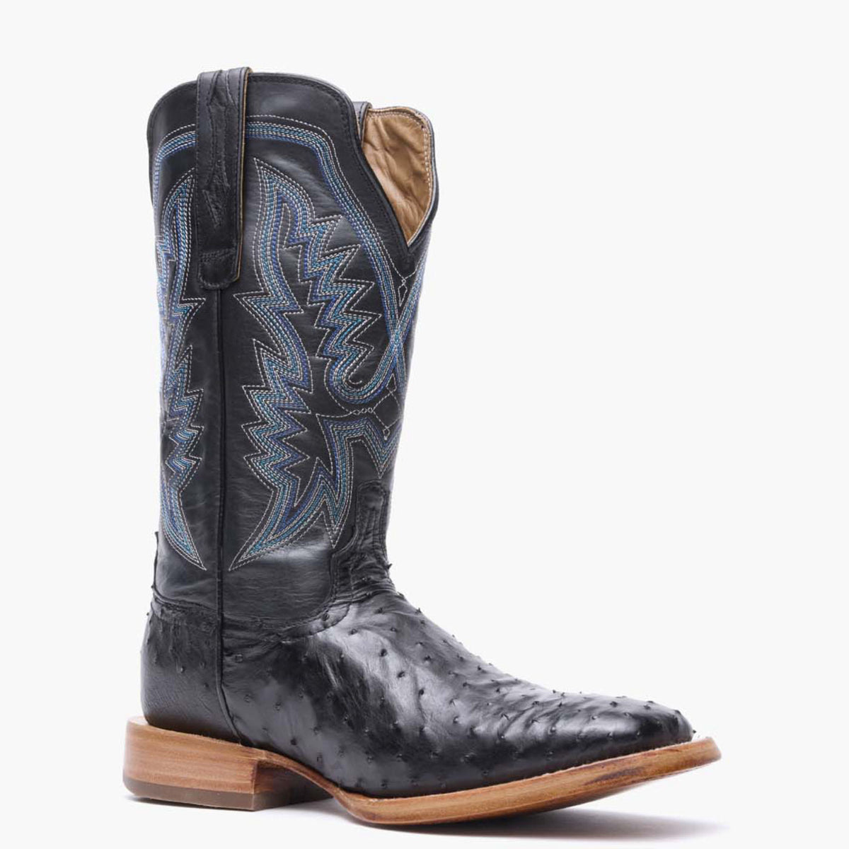 Bota Durango PRCA Avestruz Midnight