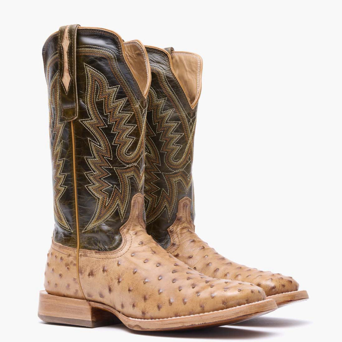Bota Durango PRCA Avestruz Antiqued Saddle