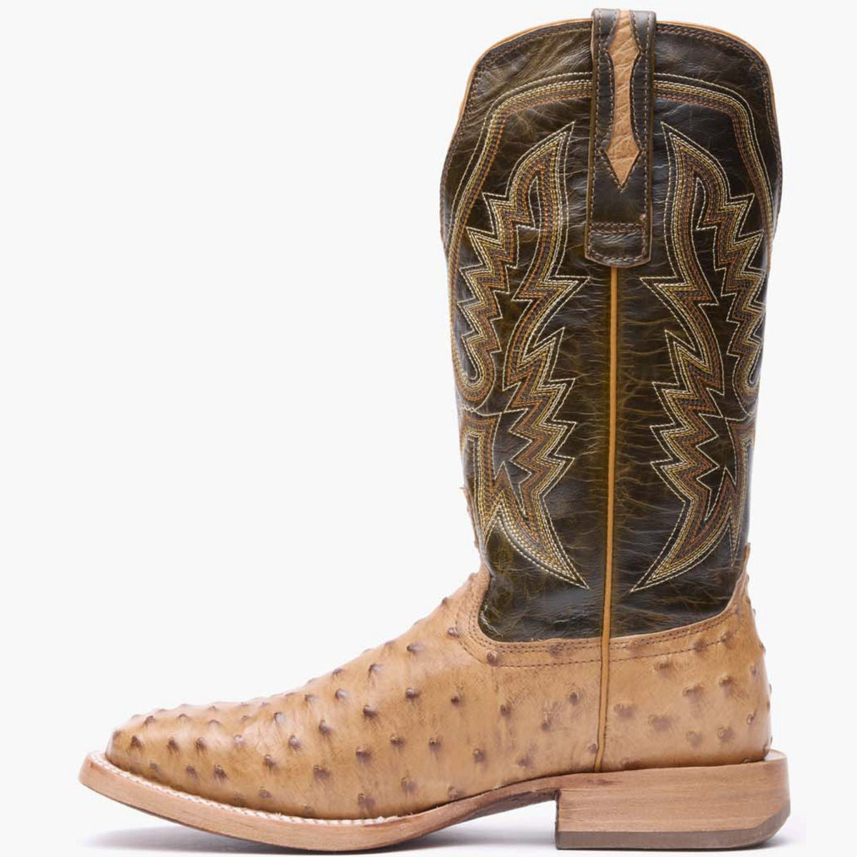 Bota Durango PRCA Avestruz Antiqued Saddle